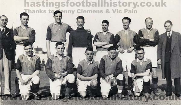 Hastings & St Leonards FC 1938.