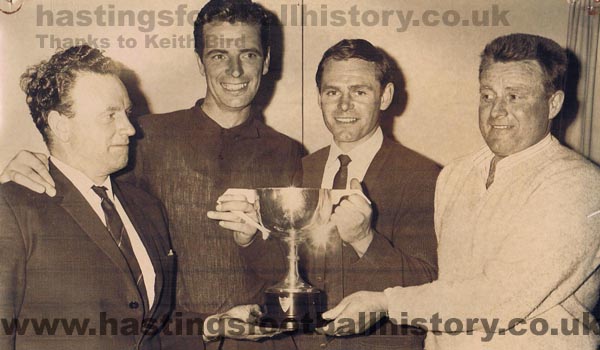 Sidley United & Bexhill joint winners of the 1966 Hastings Senior Cup.