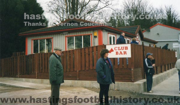 New club bar at the Pilot Field, pre extension. c1998.