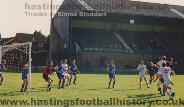 Hastings Town vs Kings Lynn 1996-97. © Simon Stoddart