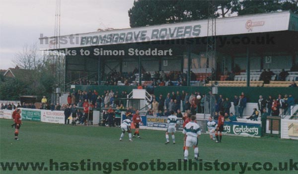 Hastings Town vs Bromsgrove Rovers - 1997-98. © Simon Stoddart