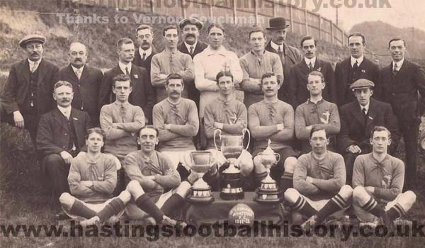 St Leonards Amateurs FC - 1912-13 @ The Sports Ground.